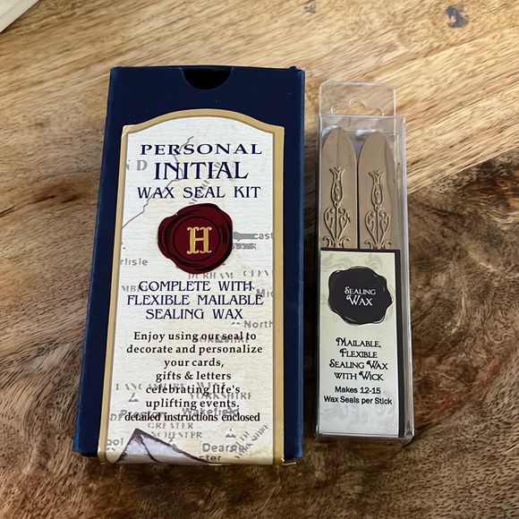 H Initial Wax Seal Kit - Picture 1 of 5